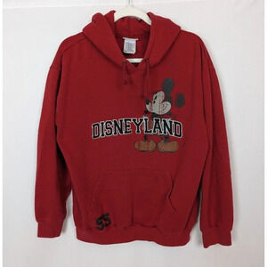 Walt Disney Disneyland 55 Hoodie Mickey Mouse M Pullover Hoodie Sweater 90s Y2K